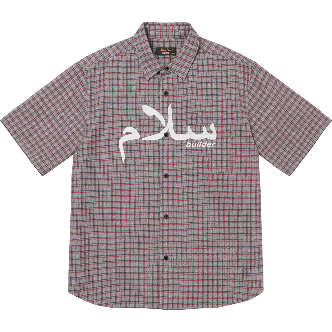 Supreme Undercover® S/S Flannel Shirt Grey Plaid