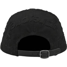 Supreme Lasered Twill Camp Cap Black