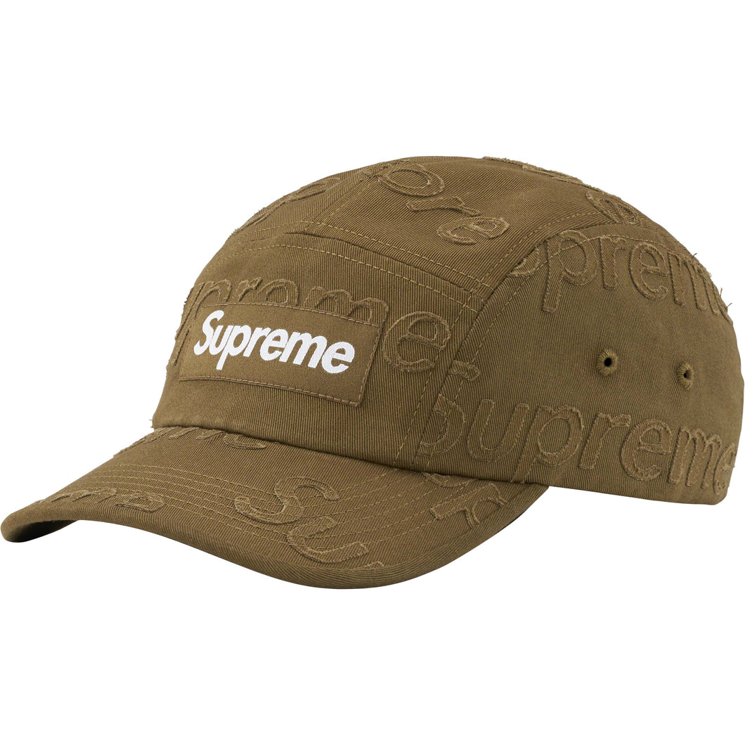 Supreme Lasered Twill Camp Cap Olive