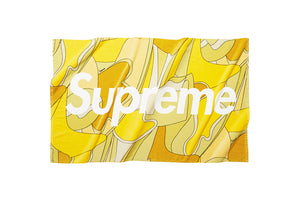 Supreme Abstract Beach Towel Yellow