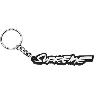 Supreme Futura Logo Keychain Black