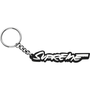 Supreme Futura Logo Keychain Black