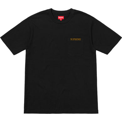 Supreme Embroidered Pocket Tee