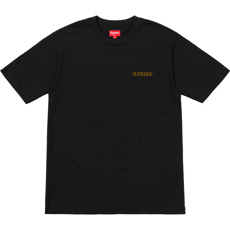 Supreme Embroidered Pocket Tee