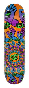 Santa Cruz 8.125in x 31.7in Mandala Hand Skateboard Deck
