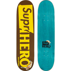 Supreme Antihero Dog Skateboard Brown