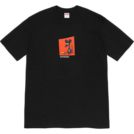 Supreme Mouse Tee Black