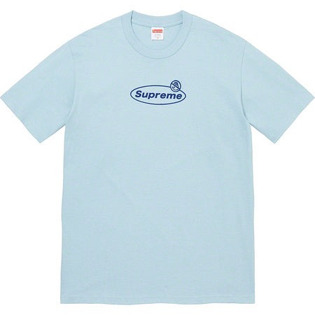 Supreme Warning Tee Blue