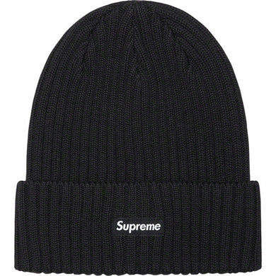 Supreme Overdyed Beanie Black