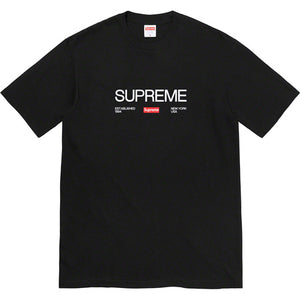 Supreme Est 1994 Tee Black