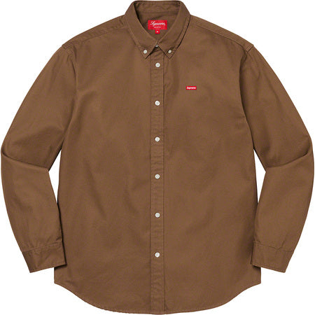 Supreme Small Box Shirt Brown – BASEMENT_HK