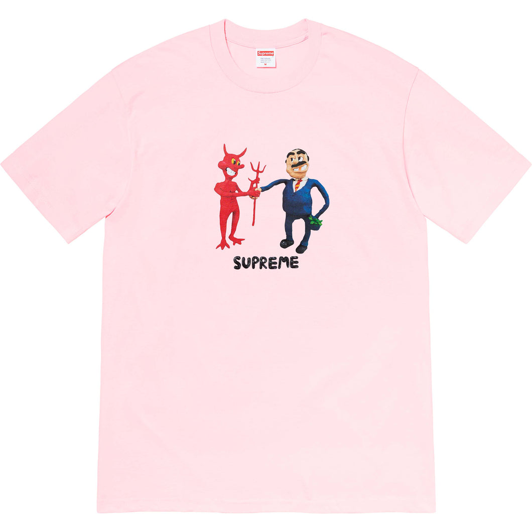 Supreme Business Tee Pink