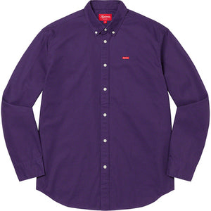 Supreme Small Box Shirt Purple FW22