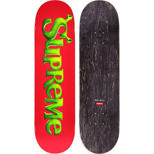 Supreme Shrek Skateboard Red