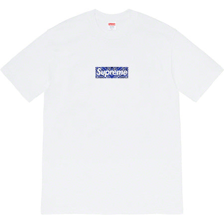 Supreme Bandana Box Logo Tee White