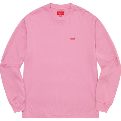 Supreme Small Box L/S Tee Pink 2022