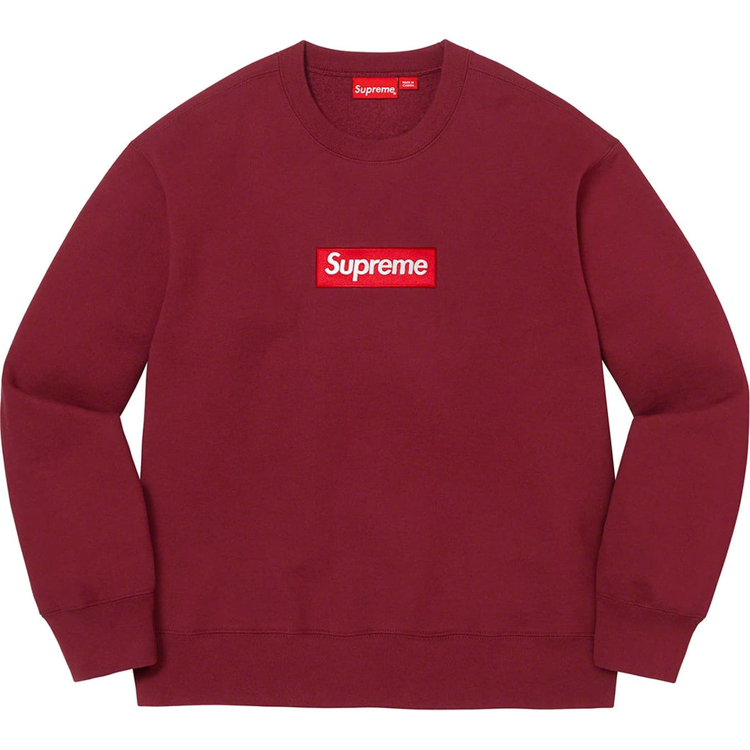 Supreme Box Logo Crewneck Cardinal