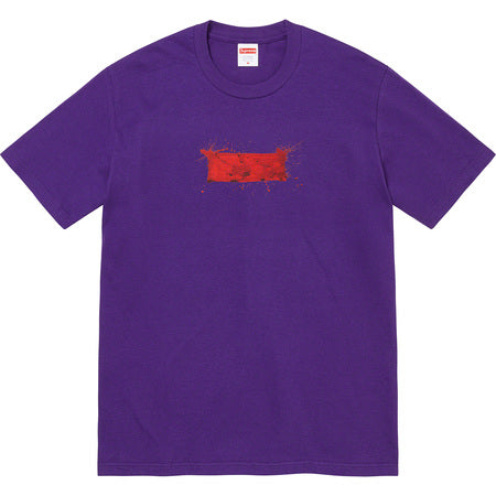 Supreme Ralph Steadman Box Logo Tee Purple