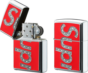 Supreme Swarovski Zippo