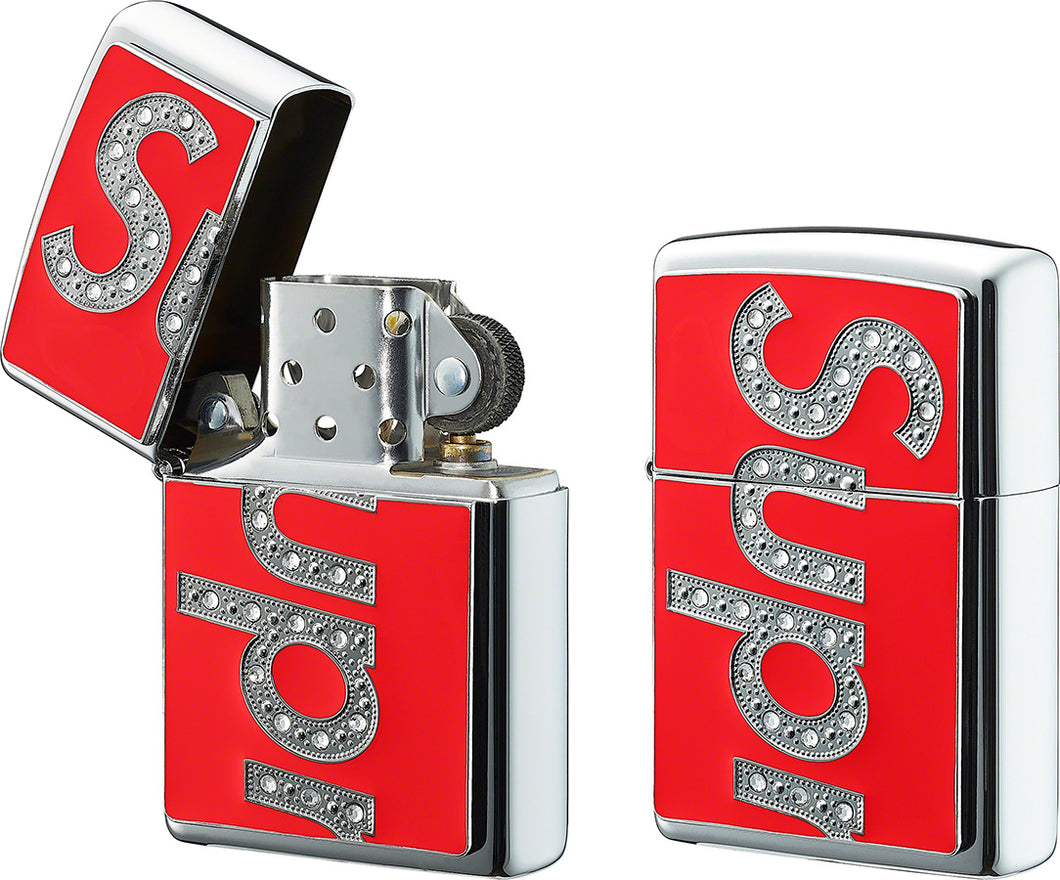 Supreme Swarovski Zippo