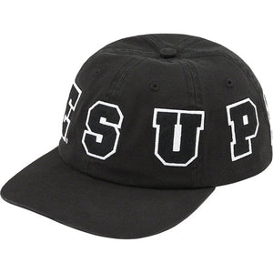 Supreme Spellout 6-Panel Black