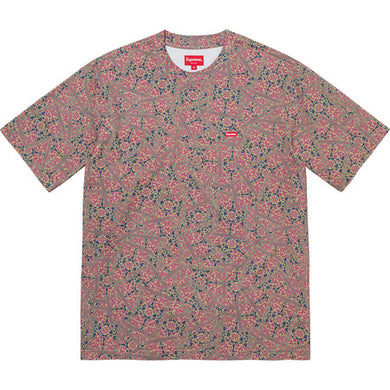 Supreme Small Box Tee Floral Tan 21