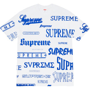 Supreme Multi Logo Tee White