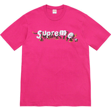 Supreme Apes Tee Pink