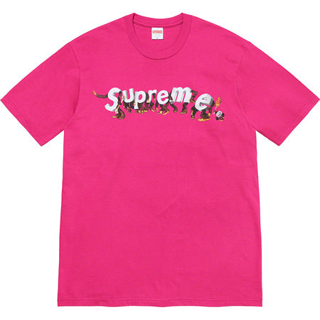 Supreme Apes Tee Pink