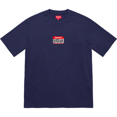 Supreme Gonz Nametag S/S Top Navy