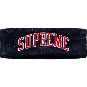 Supreme New Era Sequin Arc Logo Headband