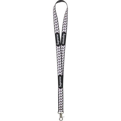 Supreme Cuban Links Lanyard Black