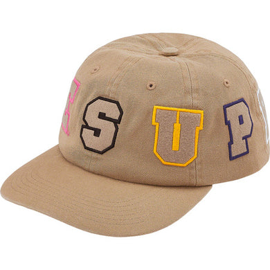 Supreme Spellout 6-Panel Tan