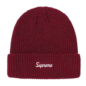 Supreme Loose Gauge Beanie Purple