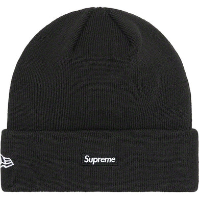 Supreme New Era S Logo Beanie Black