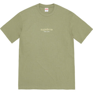 Supreme Classic Logo Tee Olive 2022