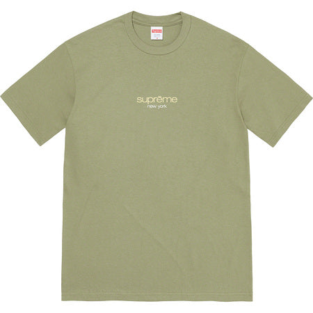 Supreme Classic Logo Tee Olive 2022