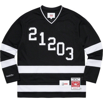 Supreme Wtaps Hockey Jersey Black