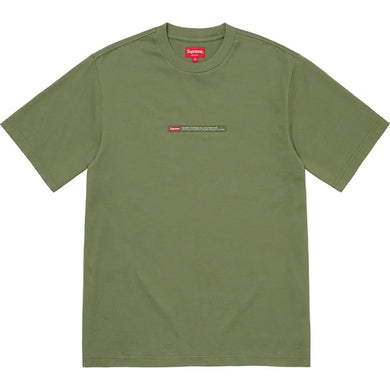 Supreme Property Label S/S Top Olive