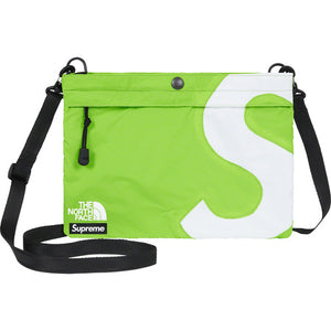 Supreme The North Face S Logo Shoulder Bag Lime