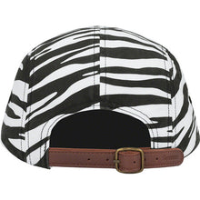 Supreme Washed Chino Twill Camp Cap Zebra FW22