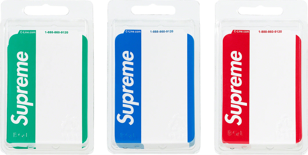 Supreme Name Badge Stickers (Pack of 100)