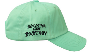 Thrasher Mag Skate and Destroy Sport Dad Cap Mint