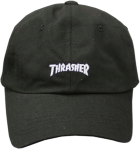 Thrasher Mag Sport Cap Black