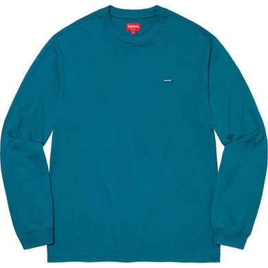Supreme Small Box L/S Tee Teal