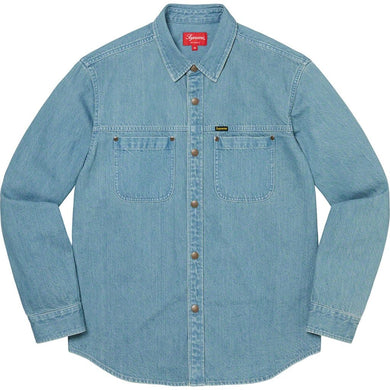 Supreme Snap Work Shirt Denim