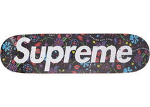 Airbrushed Floral Skateboard