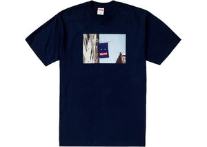 Supreme banner tee online