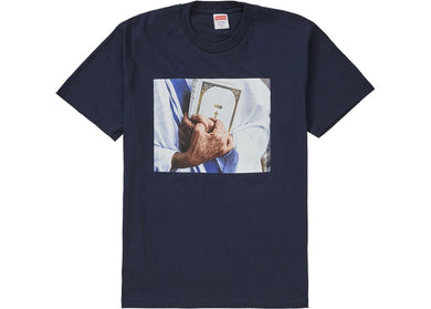 Supreme Bible Tee Navy