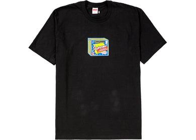 Supreme Cheese Tee Black